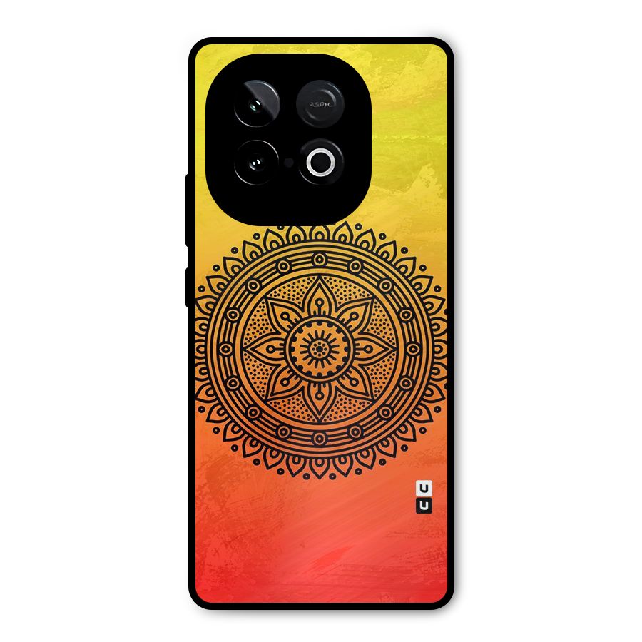Beautiful Circle Art Metal Back Case for iQOO Neo 10