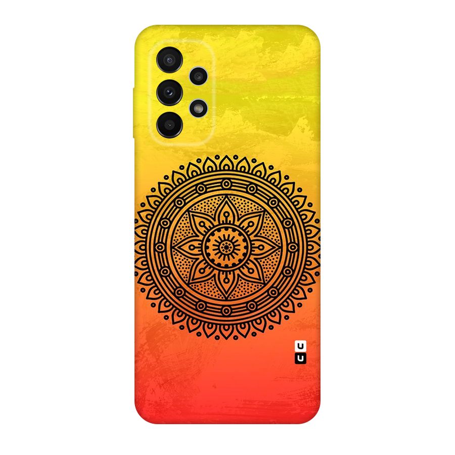 Beautiful Circle Art Original Polycarbonate Back Case for Galaxy A23