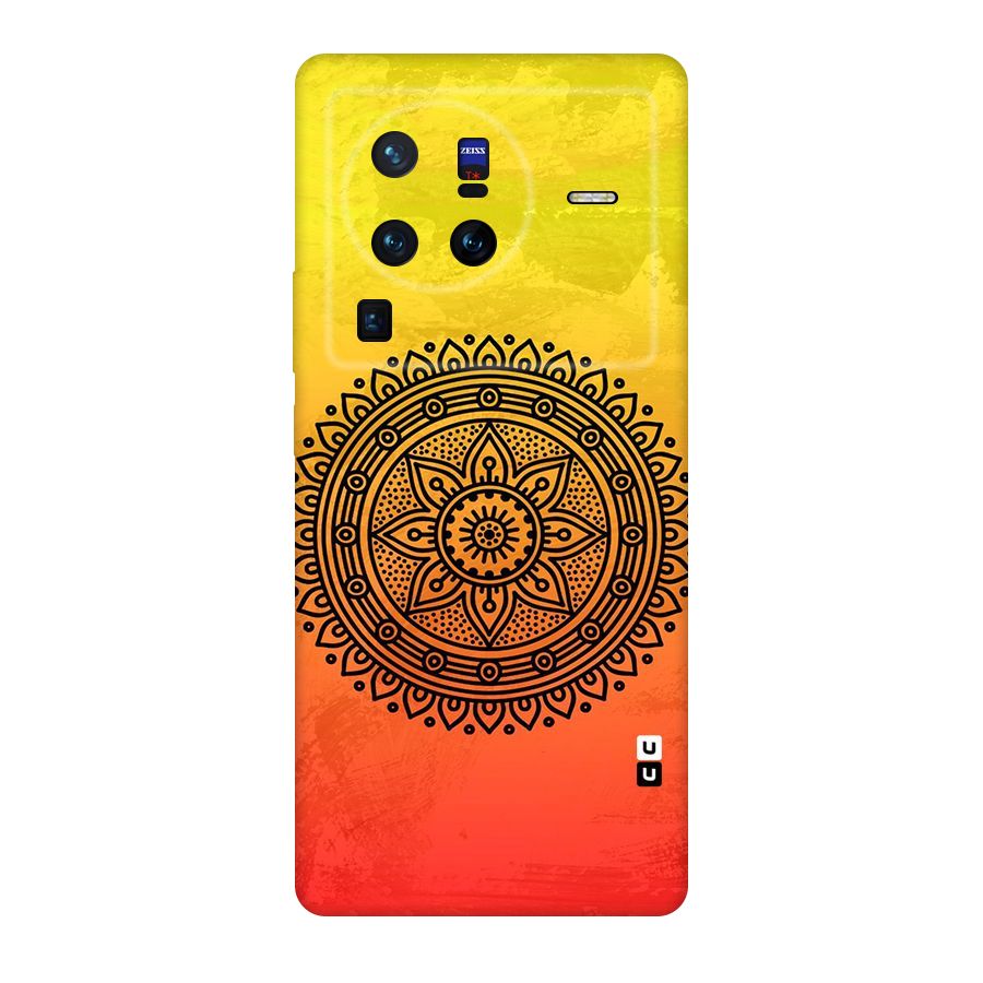 Beautiful Circle Art Original Polycarbonate Back Case for Vivo X80