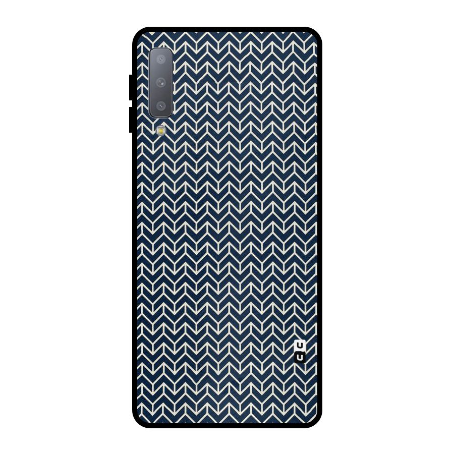 Beautiful Design Metal Back Case for Galaxy A7 (2018)