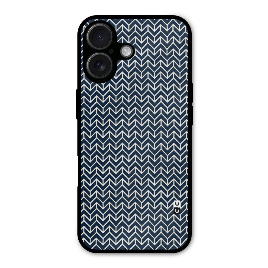 Beautiful Design Metal Back Case for iPhone 16