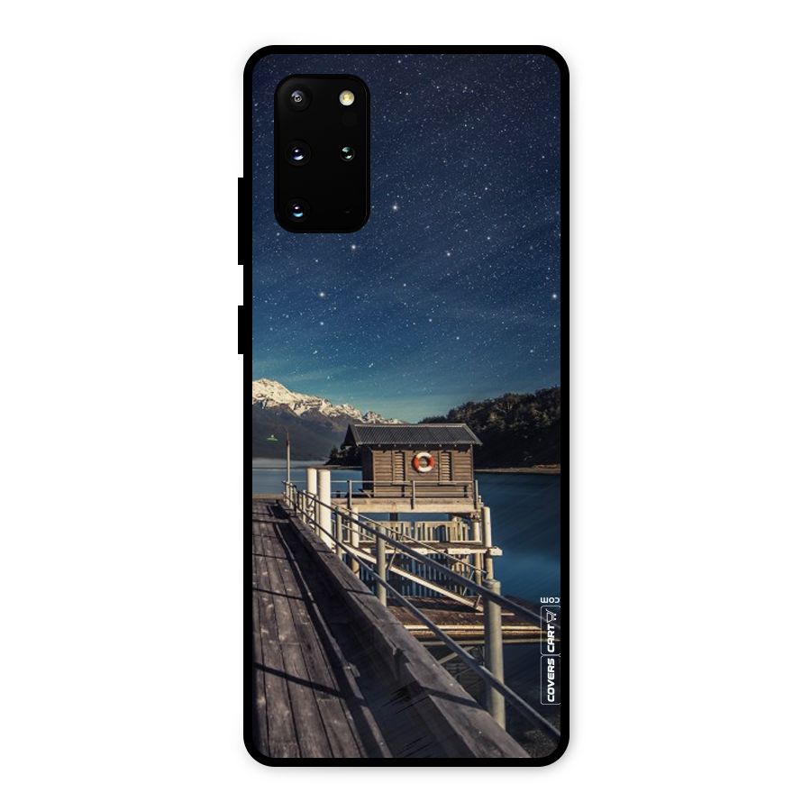 Beautiful Dock Hut Metal Back Case for Galaxy S20 Plus
