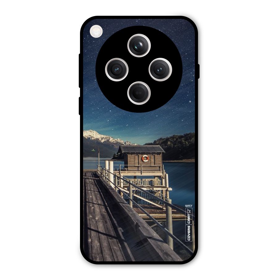 Beautiful Dock Hut Metal Back Case for Oppo Find X8