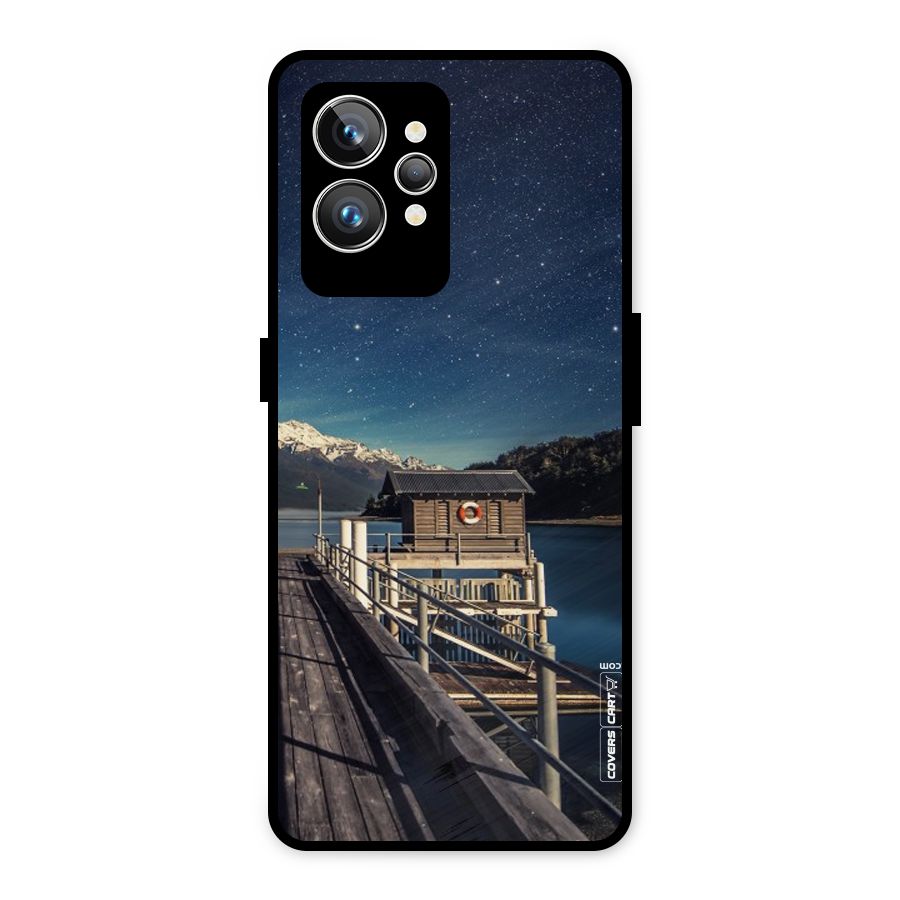 Beautiful Dock Hut Metal Back Case for Realme GT2 Pro