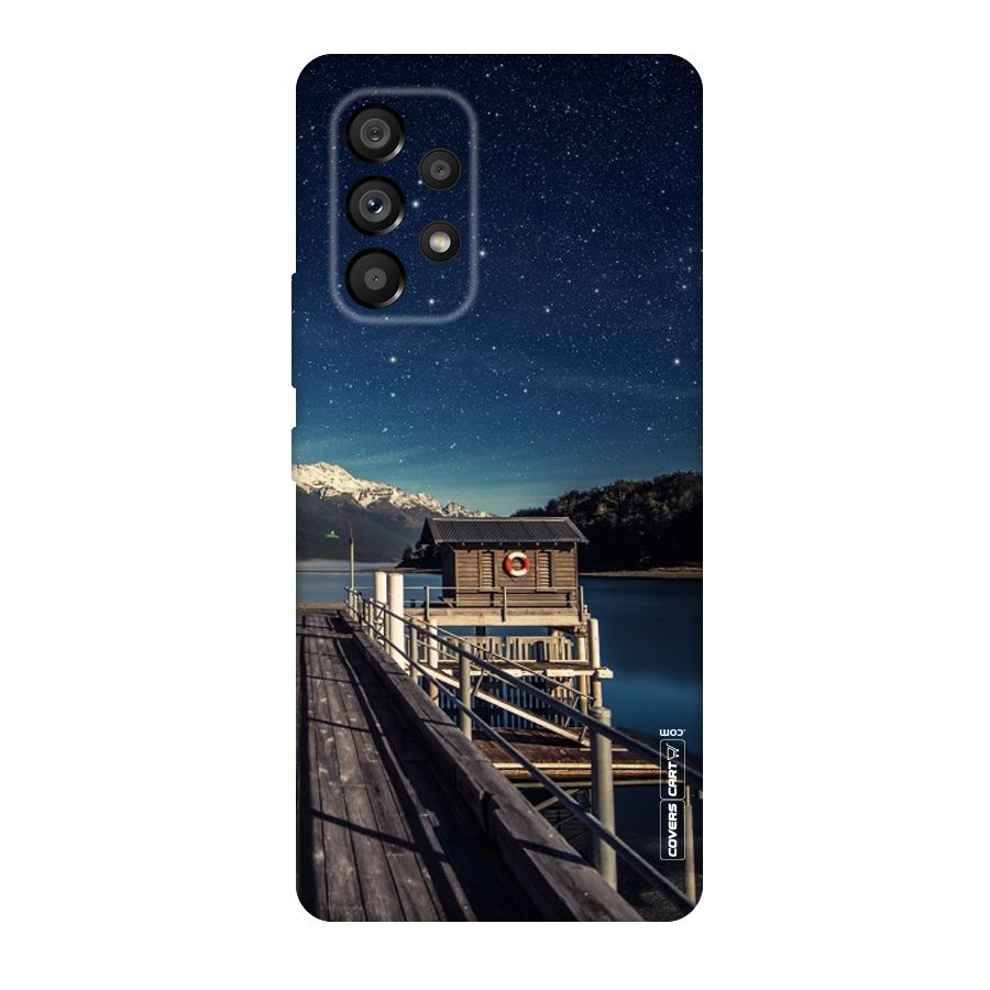Beautiful Dock Hut Original Polycarbonate Back Case for Galaxy A53 5G
