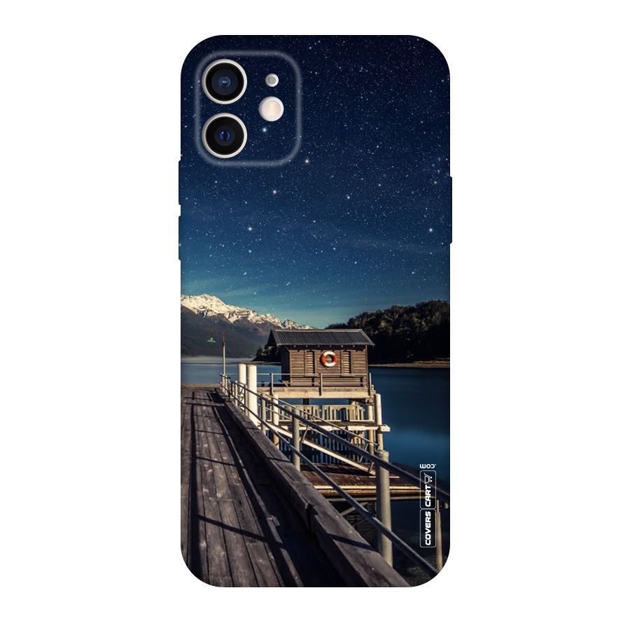 Beautiful Dock Hut Original Polycarbonate Back Case for iPhone 12