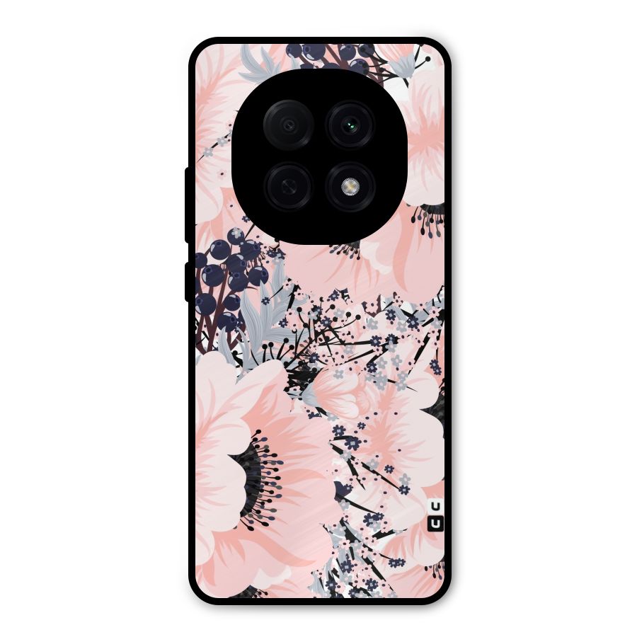 Beautiful Flowers Metal Back Case for Oppo F29 Pro