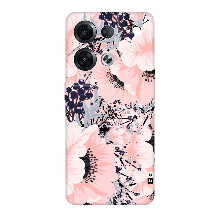 Beautiful Flowers Original Polycarbonate Back Case for Oppo Reno8 Pro 5G