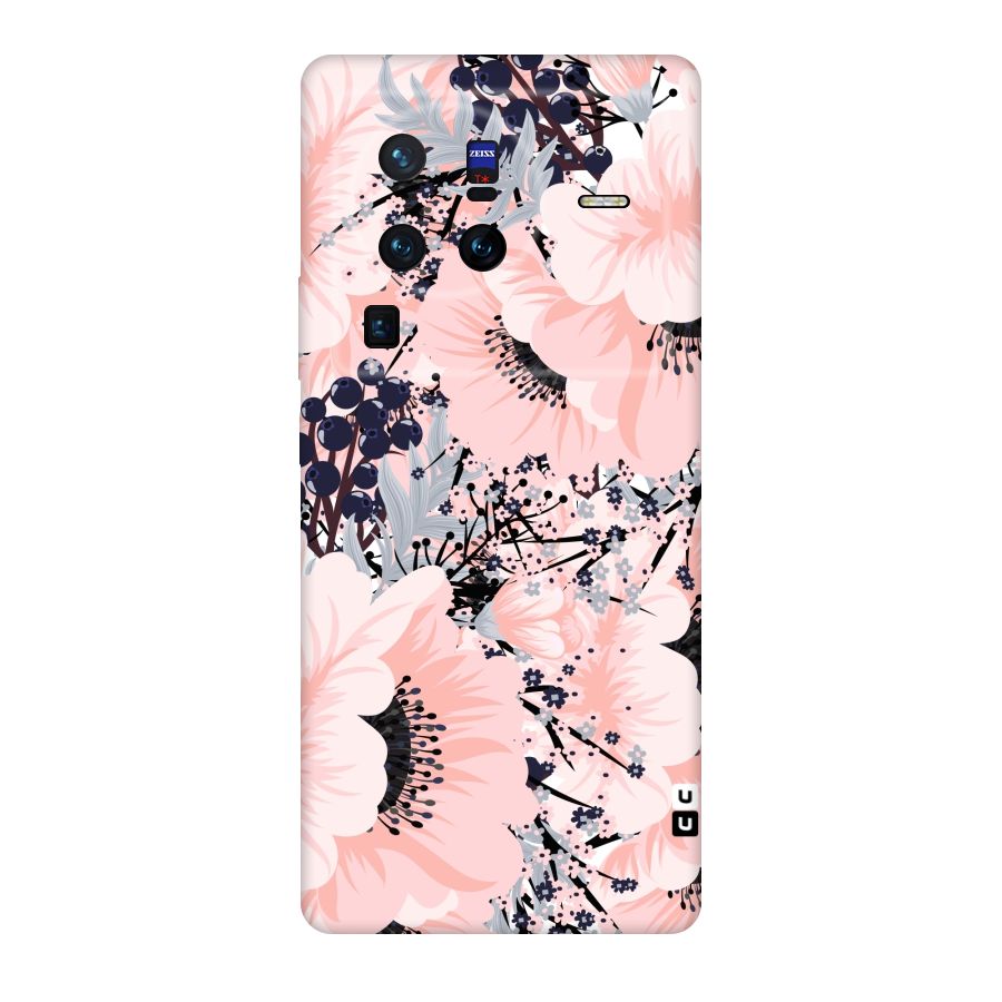 Beautiful Flowers Original Polycarbonate Back Case for Vivo X80