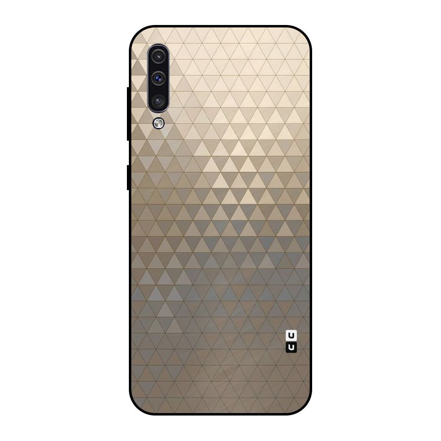 Beautiful Golden Pattern Metal Back Case for Galaxy A30s