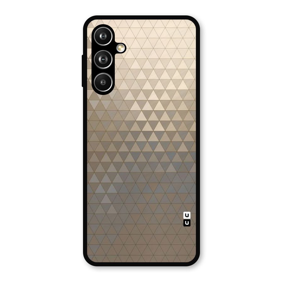 Beautiful Golden Pattern Metal Back Case for Galaxy F54