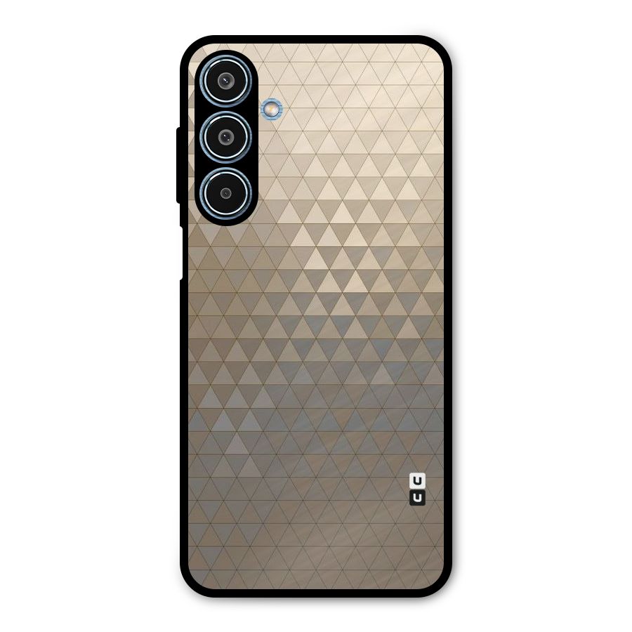 Beautiful Golden Pattern Metal Back Case for Galaxy M35