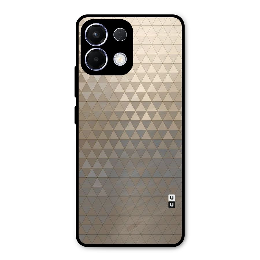 Beautiful Golden Pattern Metal Back Case for Oppo K13
