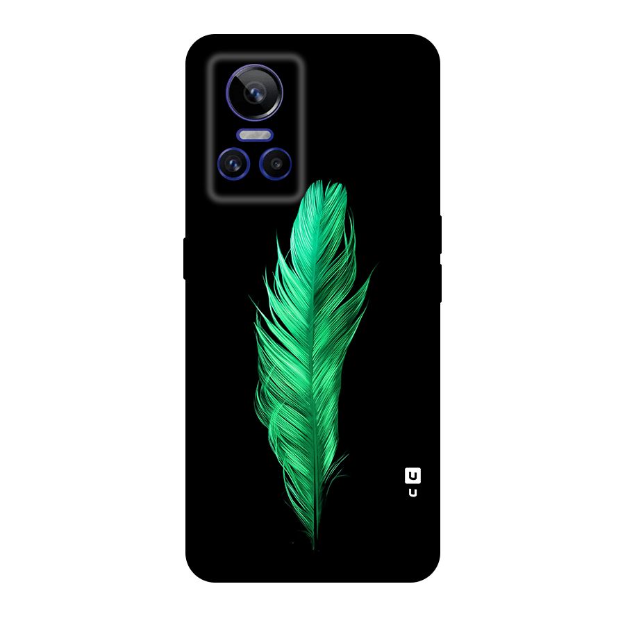 Beautiful Green Feather Original Polycarbonate Back Case for Realme GT Neo 3
