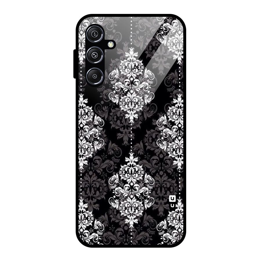 Beautiful Grey Pattern Glass Back Case for Galaxy M34 5G