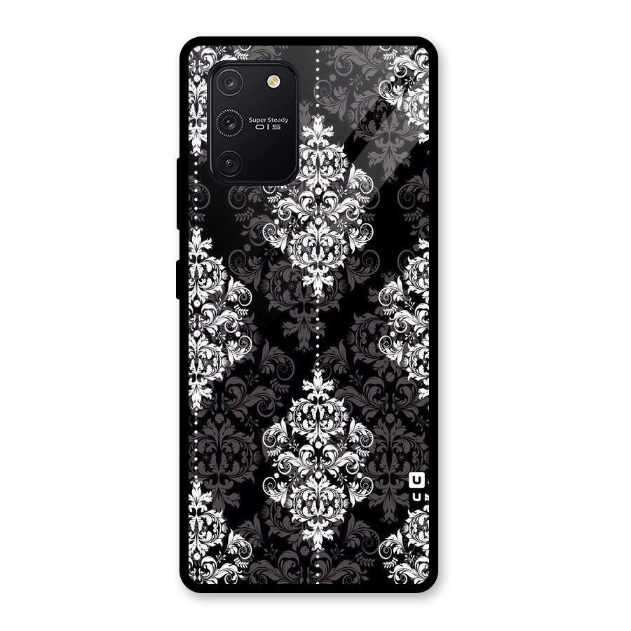 Beautiful Grey Pattern Glass Back Case for Galaxy S10 Lite