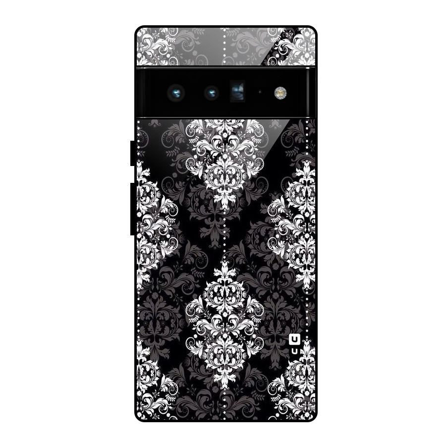 Beautiful Grey Pattern Glass Back Case for Google Pixel 6 Pro