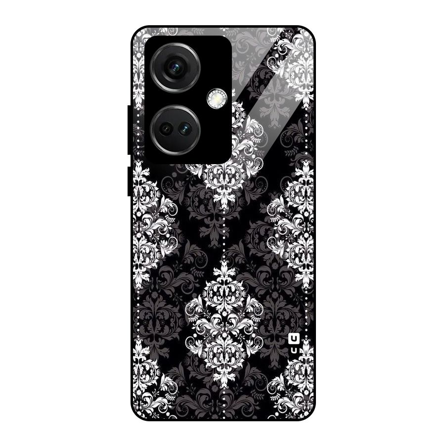 Beautiful Grey Pattern Glass Back Case for OnePlus Nord CE 3 5G