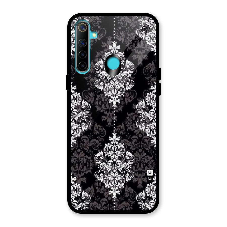 Beautiful Grey Pattern Glass Back Case for Realme Narzo 10