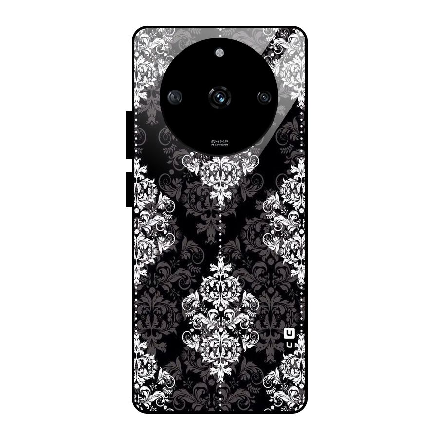 Beautiful Grey Pattern Glass Back Case for Realme Narzo 60 5G