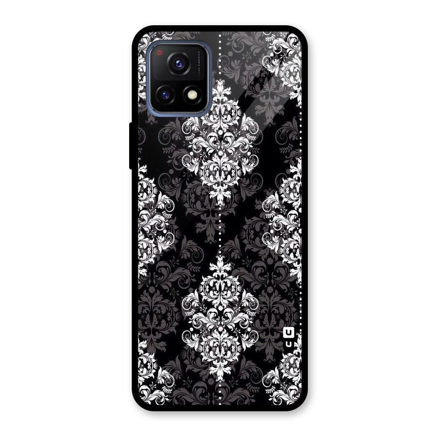 Beautiful Grey Pattern Glass Back Case for Vivo Y72 5G
