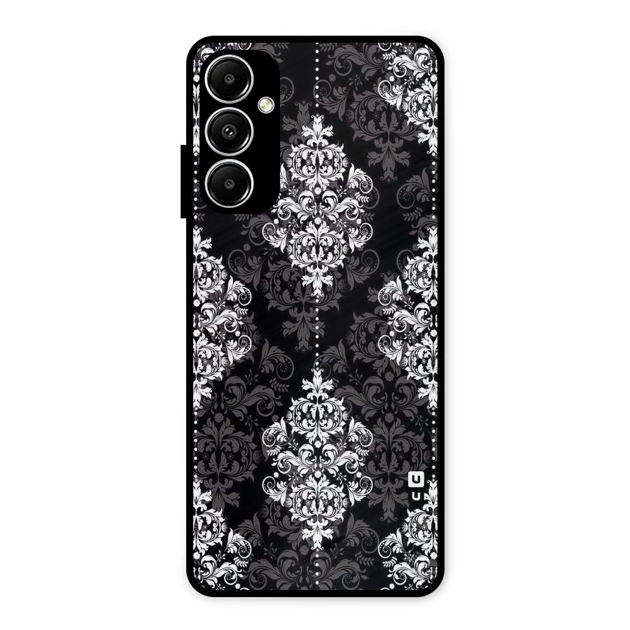 Beautiful Grey Pattern Metal Back Case for Galaxy A05s