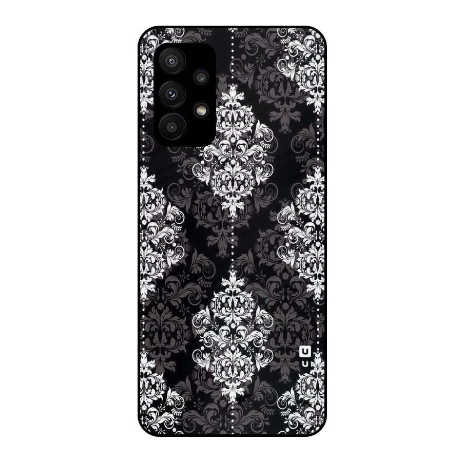 Beautiful Grey Pattern Metal Back Case for Galaxy A23
