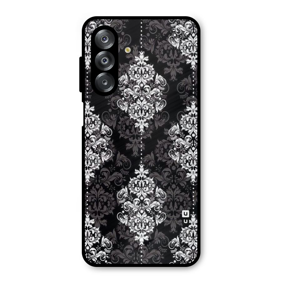 Beautiful Grey Pattern Metal Back Case for Galaxy A26