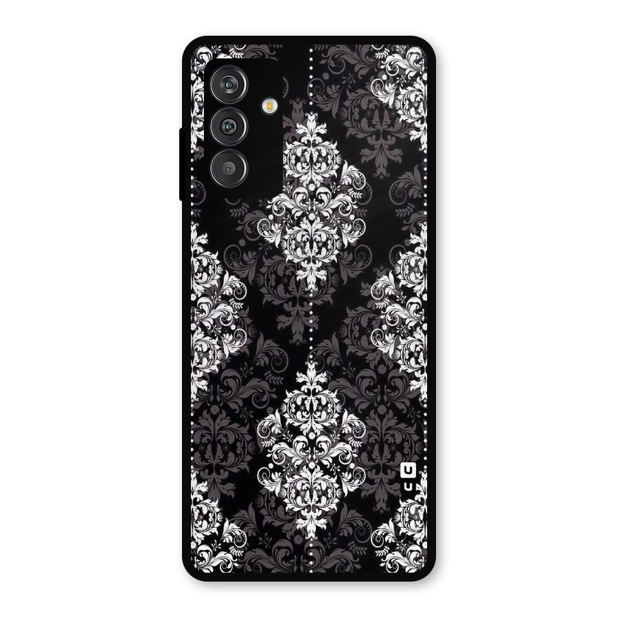 Beautiful Grey Pattern Metal Back Case for Galaxy F13