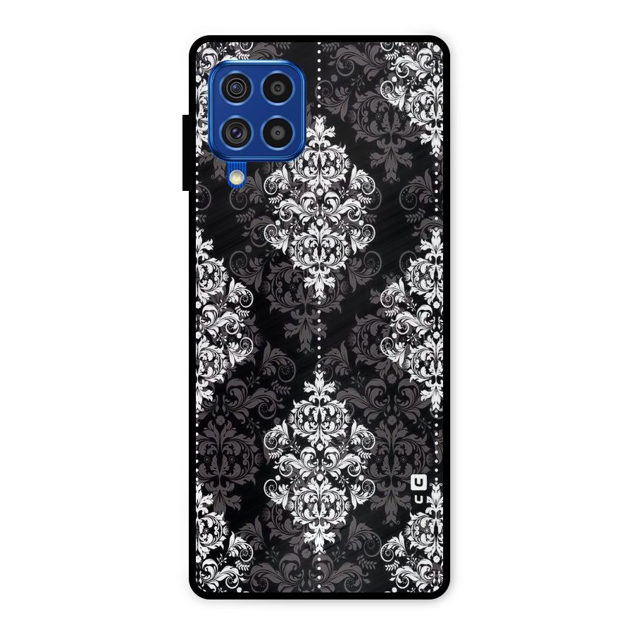 Beautiful Grey Pattern Metal Back Case for Galaxy F62