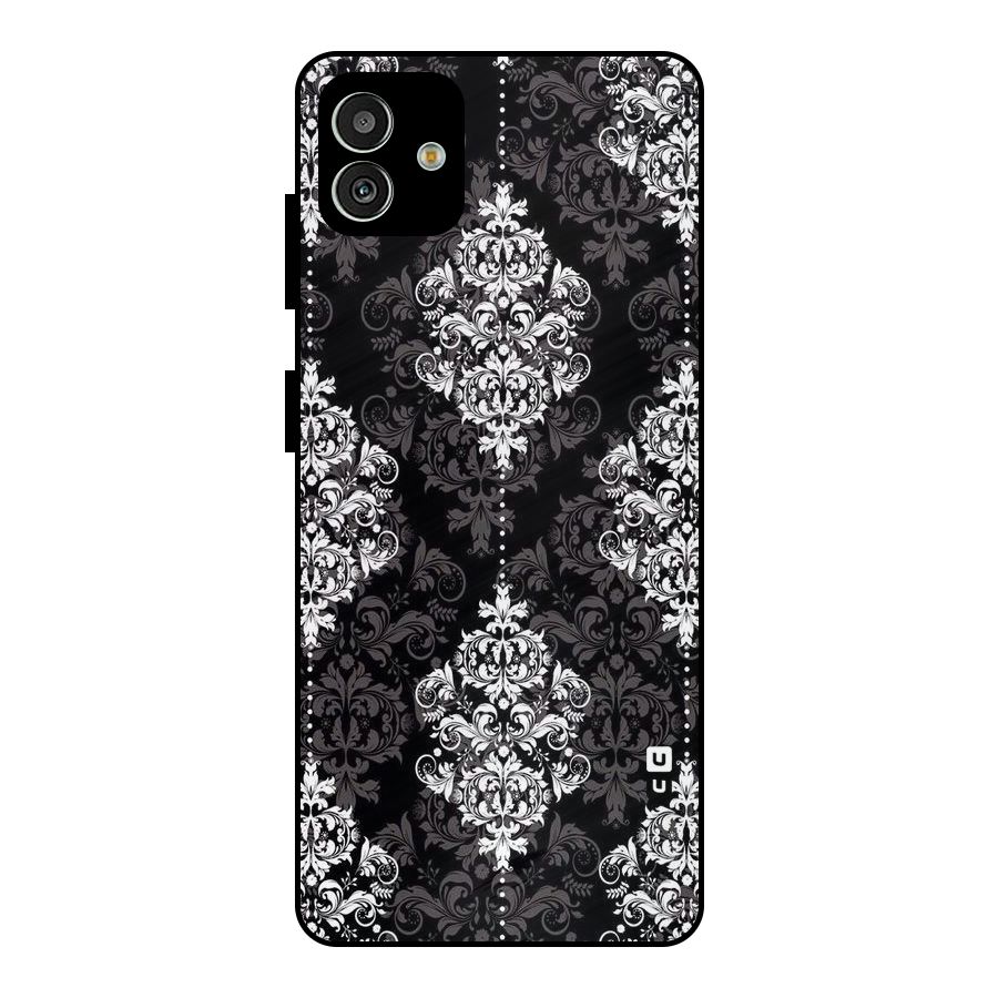 Beautiful Grey Pattern Metal Back Case for Galaxy M13 5G