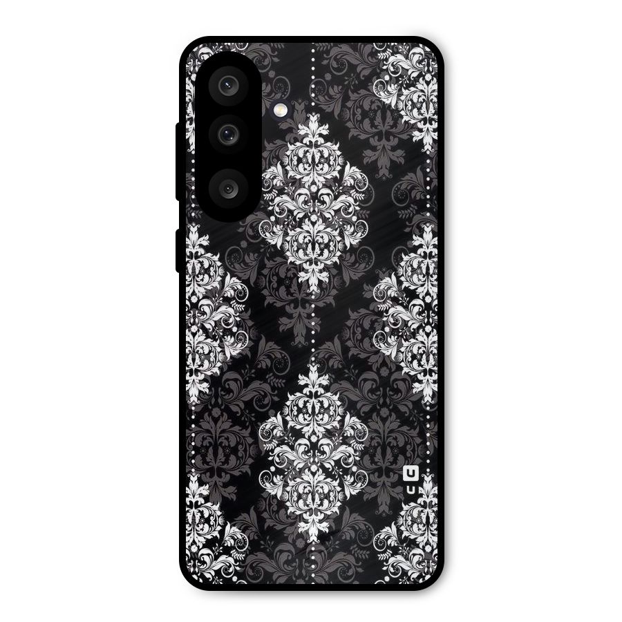 Beautiful Grey Pattern Metal Back Case for Galaxy M56