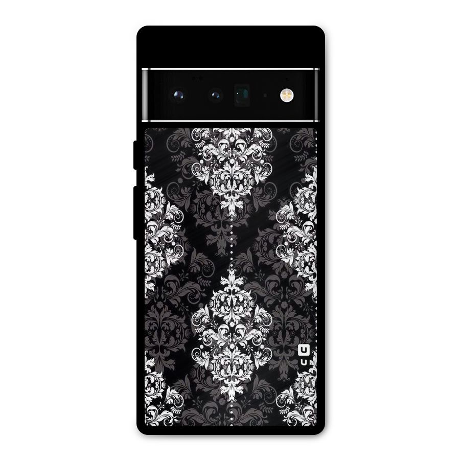 Beautiful Grey Pattern Metal Back Case for Google Pixel 6 Pro