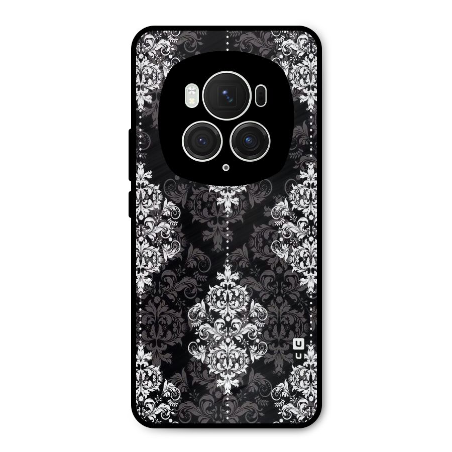 Beautiful Grey Pattern Metal Back Case for Honor Magic6 Pro