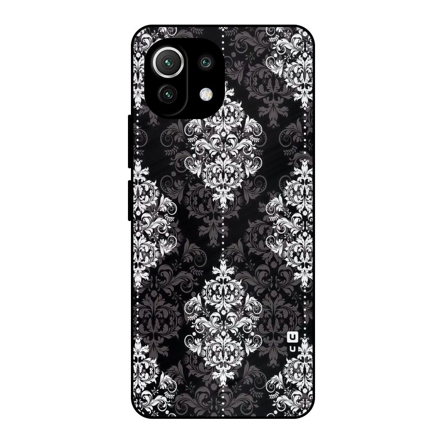 Beautiful Grey Pattern Metal Back Case for Mi 11 Lite NE 5G