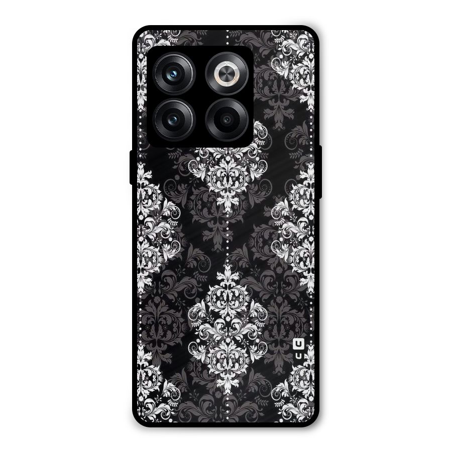 Beautiful Grey Pattern Metal Back Case for OnePlus 10T