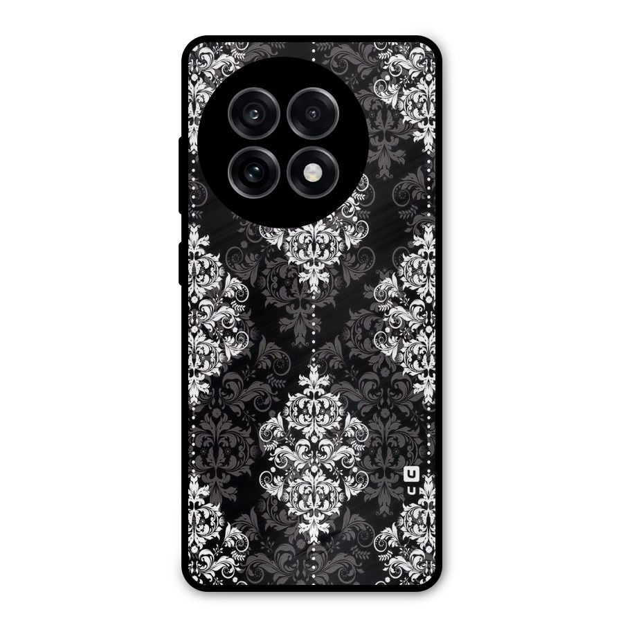Beautiful Grey Pattern Metal Back Case for OnePlus 13R