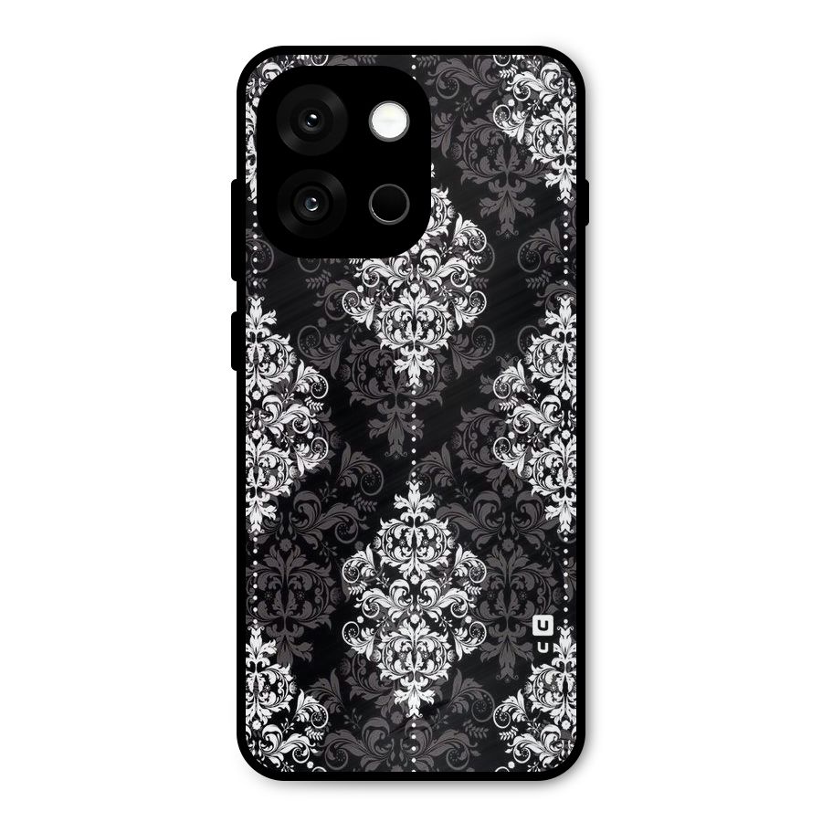 Beautiful Grey Pattern Metal Back Case for OnePlus 13s