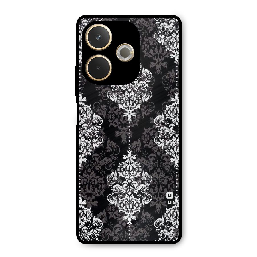 Beautiful Grey Pattern Metal Back Case for Oppo A5 Pro