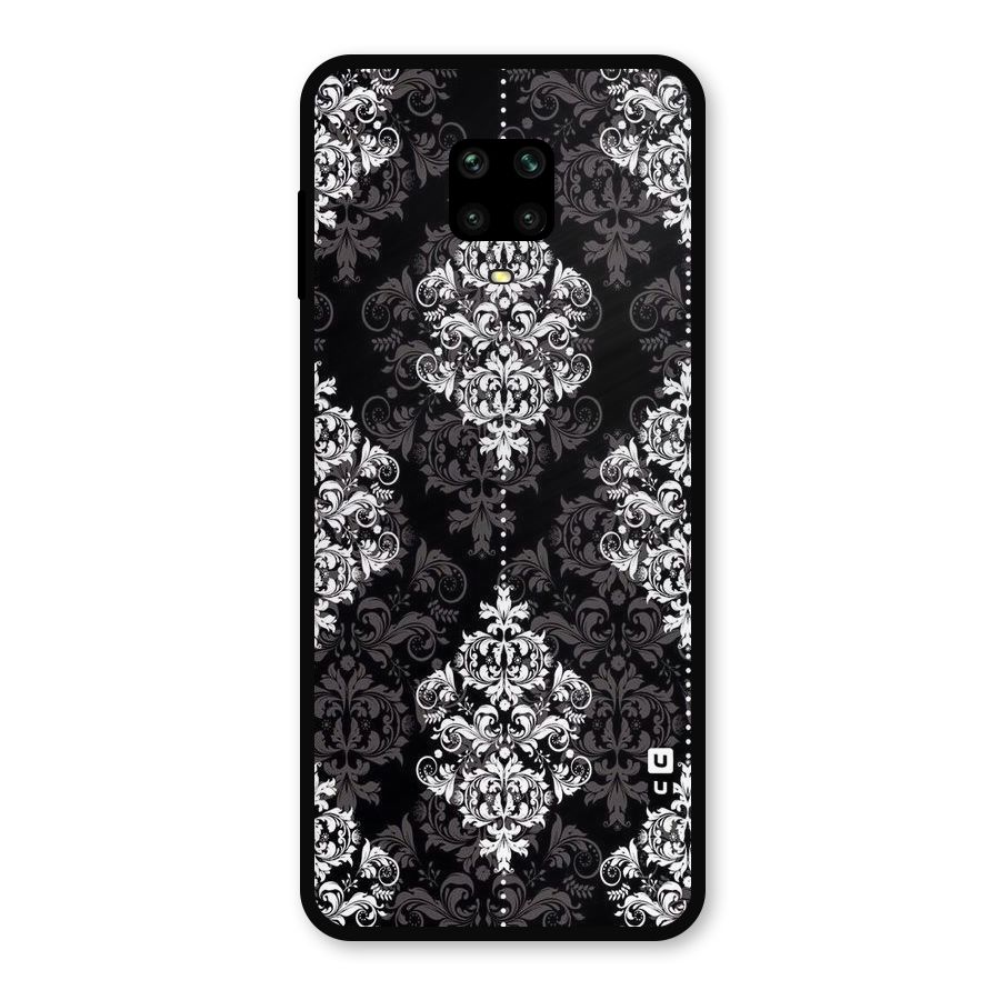 Beautiful Grey Pattern Metal Back Case for Poco M2 Pro
