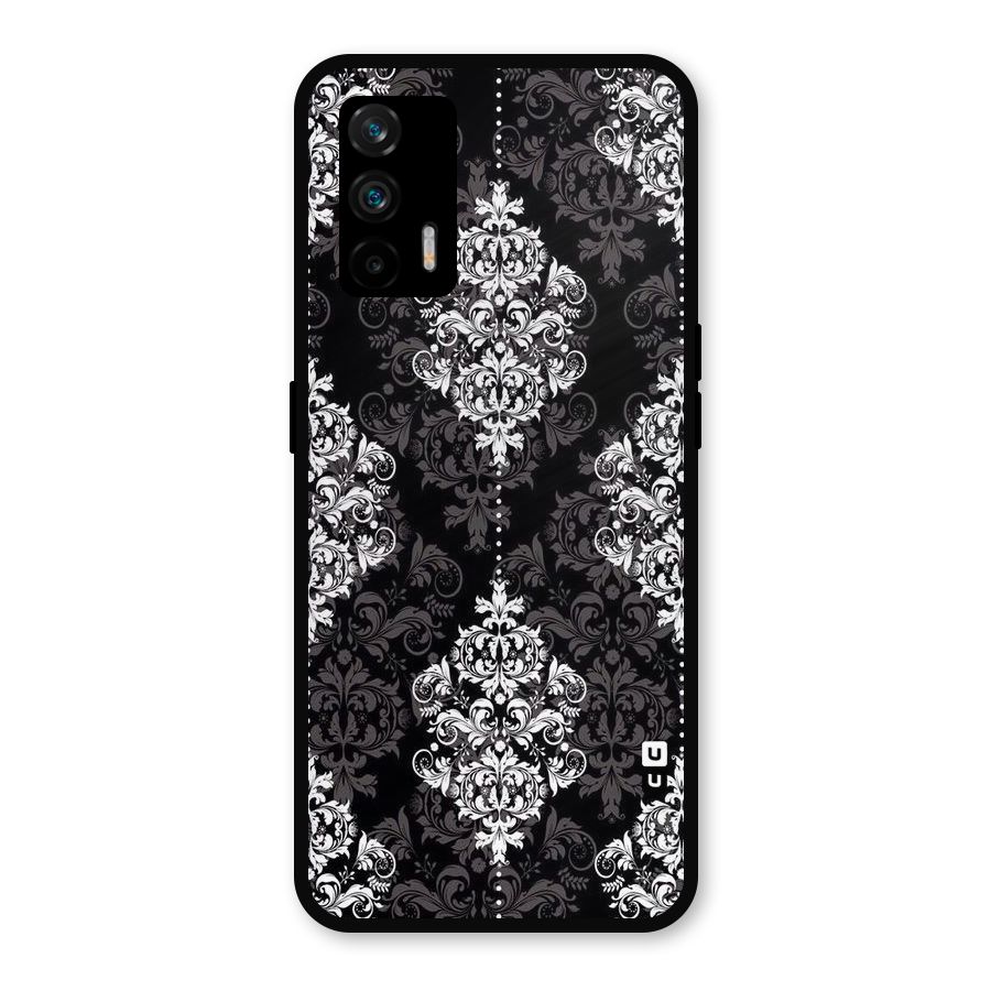 Beautiful Grey Pattern Metal Back Case for Realme GT 5G