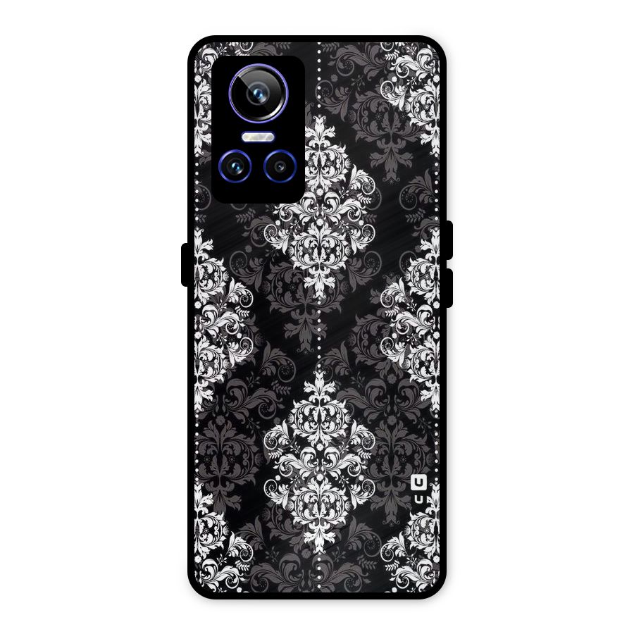 Beautiful Grey Pattern Metal Back Case for Realme GT Neo 3