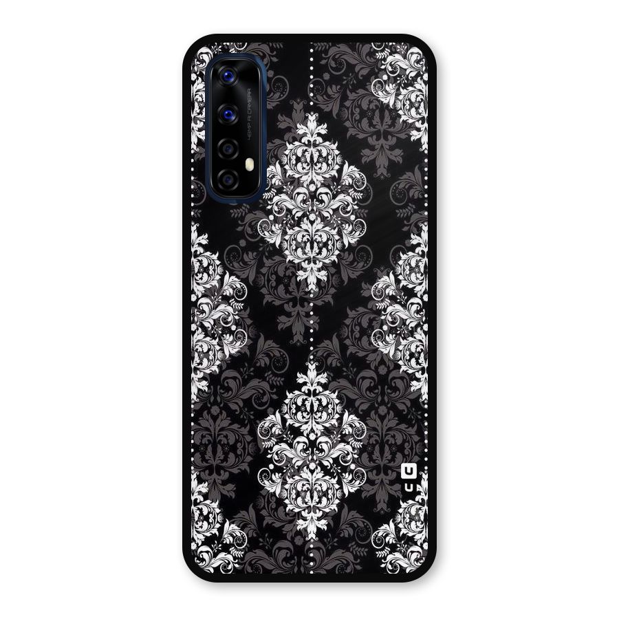 Beautiful Grey Pattern Metal Back Case for Realme Narzo 20 Pro