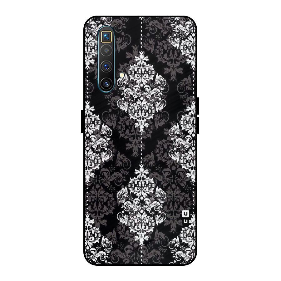 Beautiful Grey Pattern Metal Back Case for Realme X3 SuperZoom