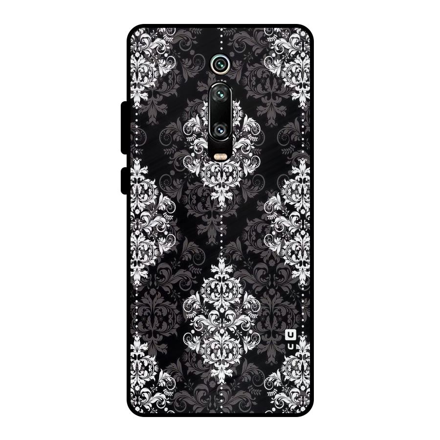 Beautiful Grey Pattern Metal Back Case for Redmi K20