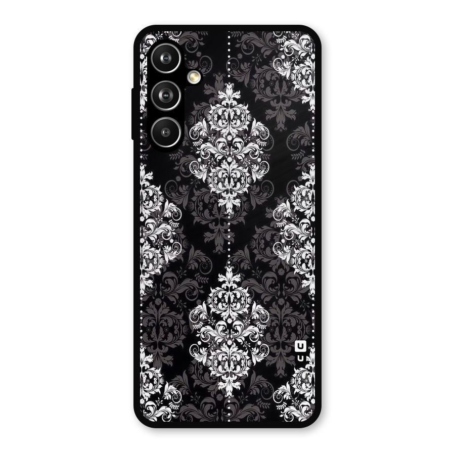Beautiful Grey Pattern Metal Back Case for Samsung Galaxy M54