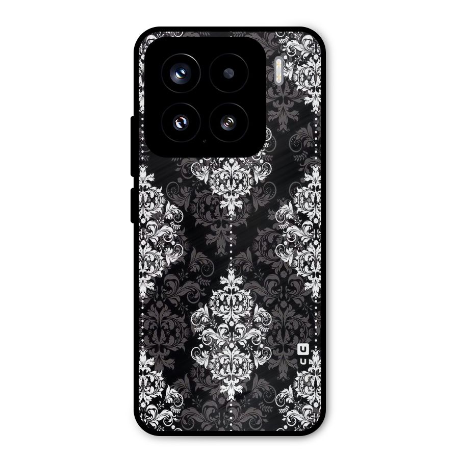 Beautiful Grey Pattern Metal Back Case for Xiaomi 15