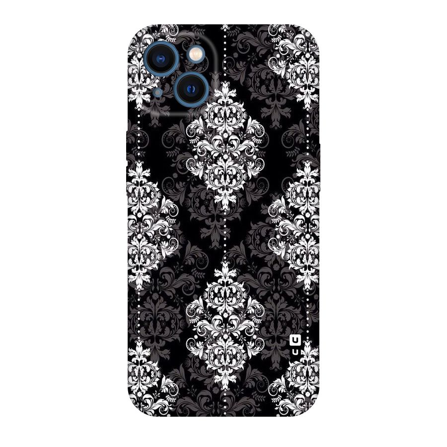 Beautiful Grey Pattern Original Polycarbonate Back Case for iPhone 13