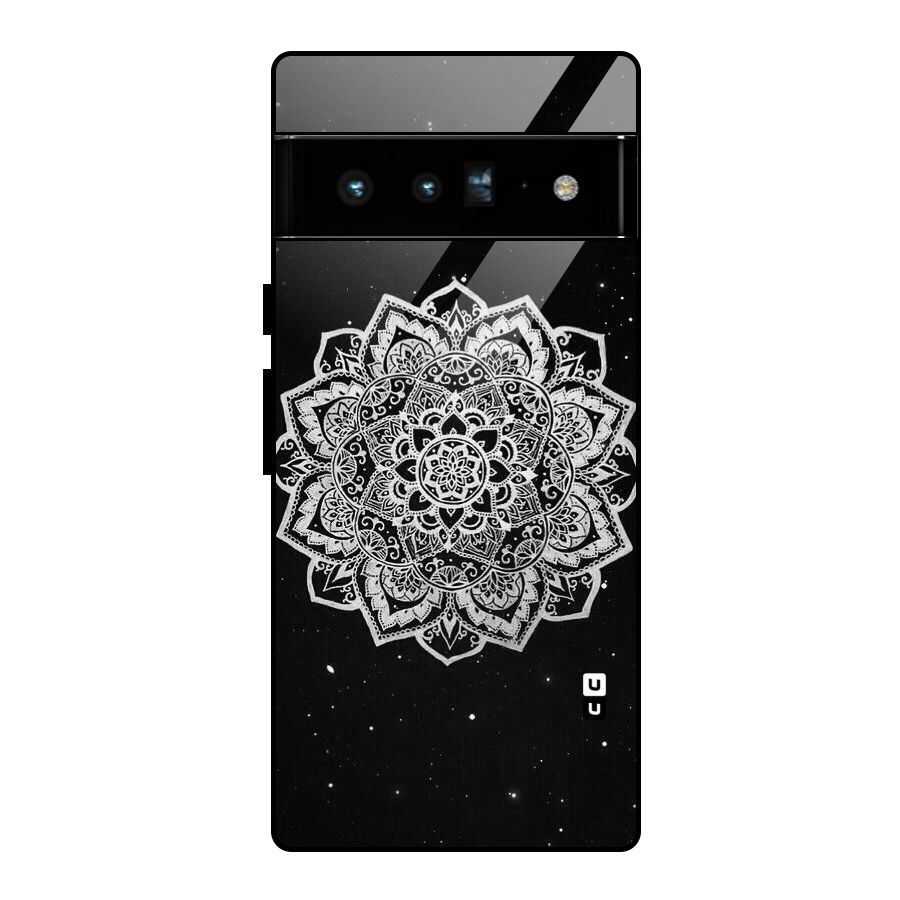 Beautiful Mandala Design Glass Back Case for Google Pixel 6 Pro