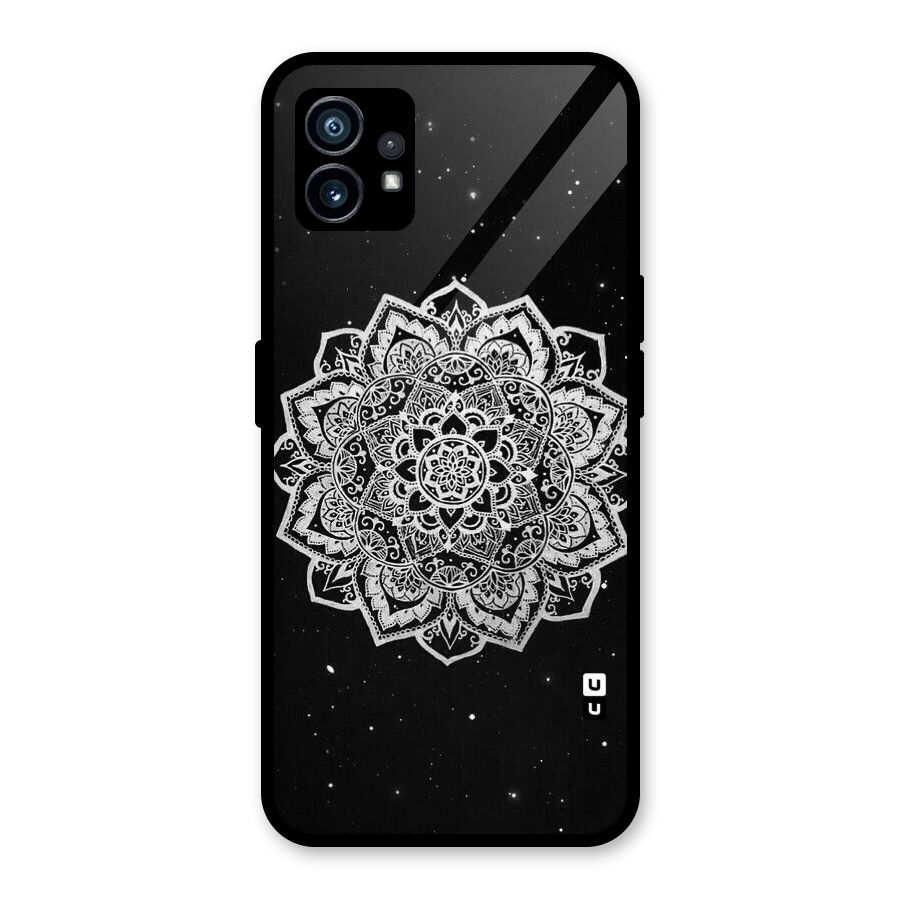 Beautiful Mandala Design Glass Back Case for Nothing Phone 1